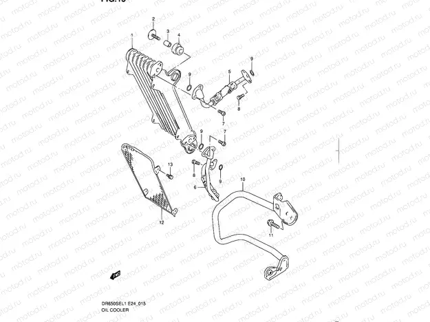 15 - OIL COOLER
