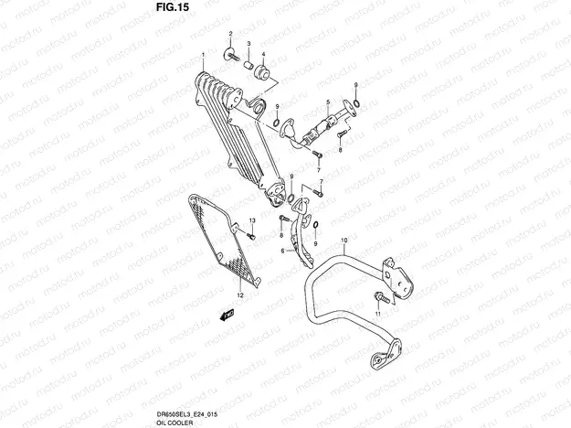15 - OIL COOLER