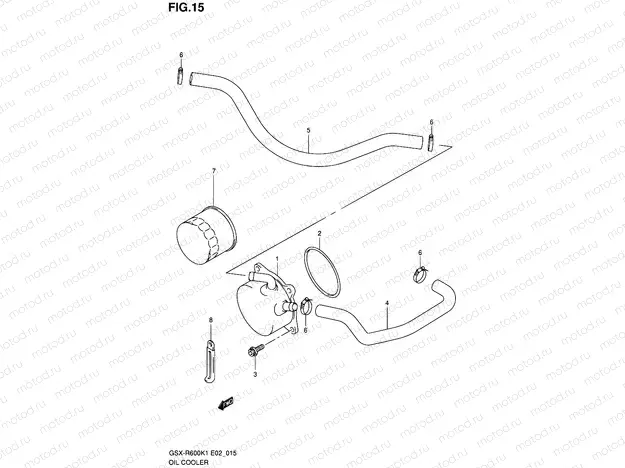 15 - OIL COOLER