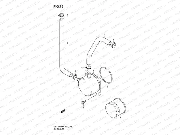 15 - OIL COOLER