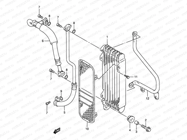 15 - OIL COOLER