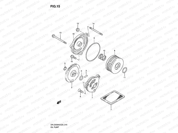 15 - OIL PUMP