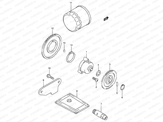15 - OIL PUMP