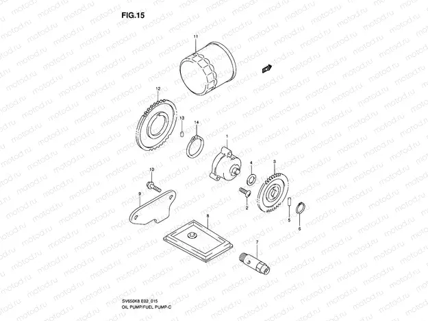 15 - OIL PUMP