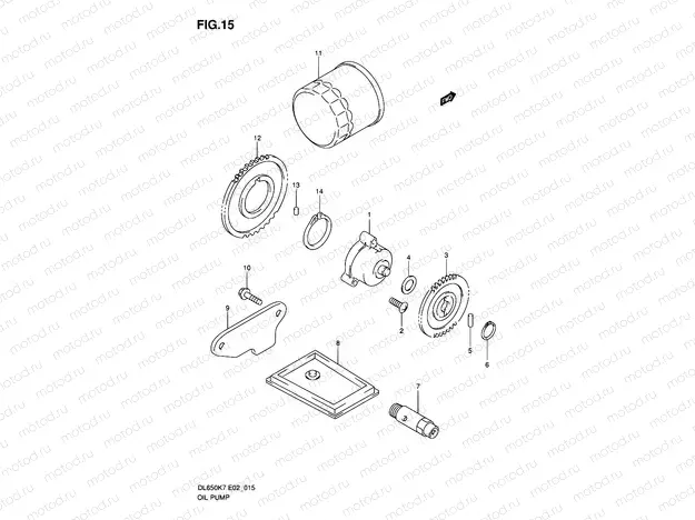 15 - OIL PUMP