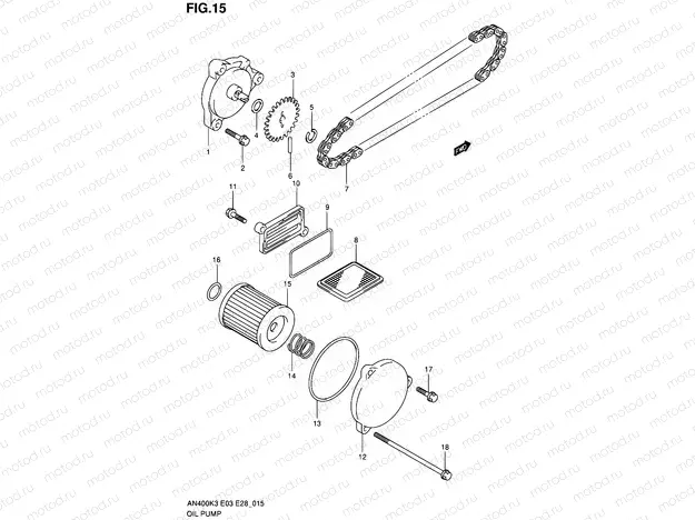 15 - OIL PUMP