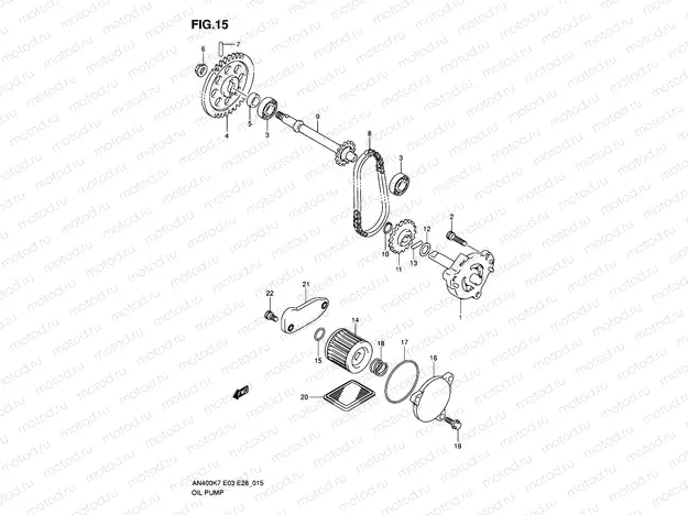 15 - OIL PUMP