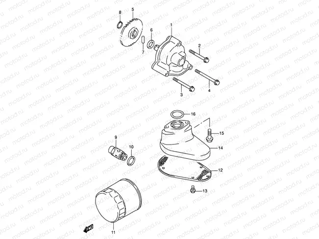 15 - OIL PUMP