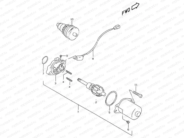15 - STARTING MOTOR