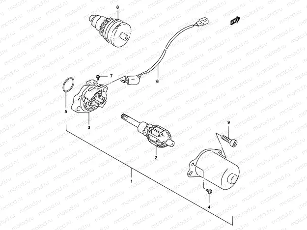 15 - STARTING MOTOR