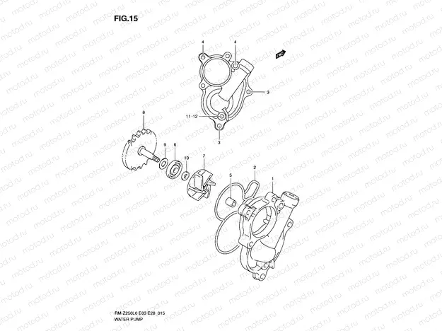 15 - WATER PUMP