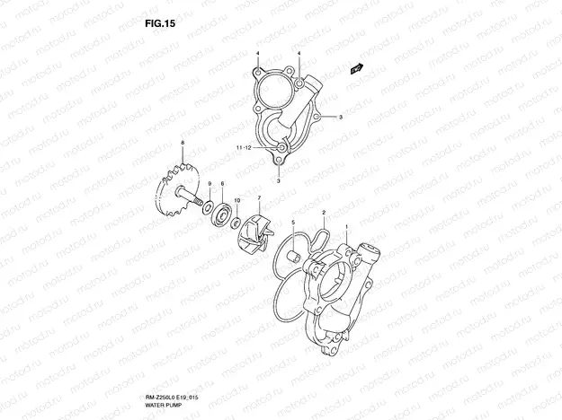 15 - WATER PUMP