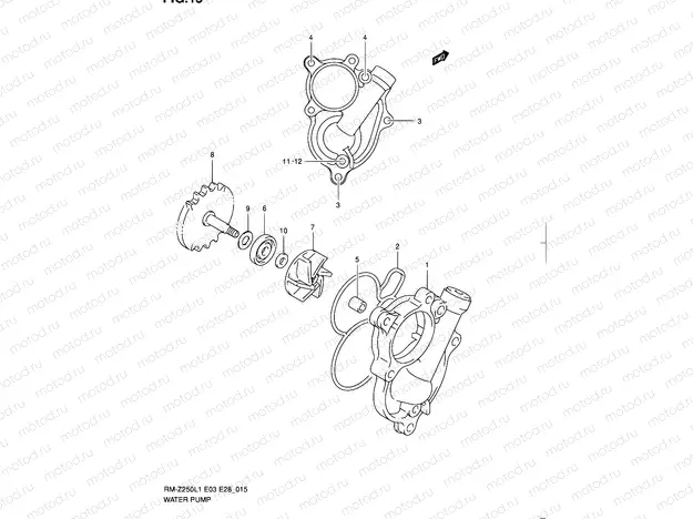 15 - WATER PUMP