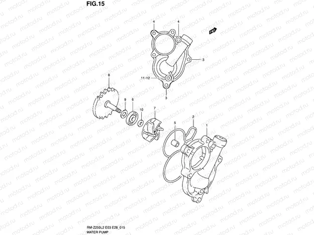 15 - WATER PUMP