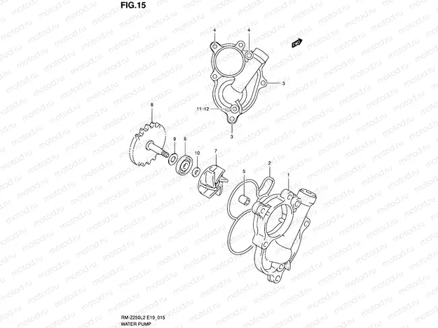15 - WATER PUMP