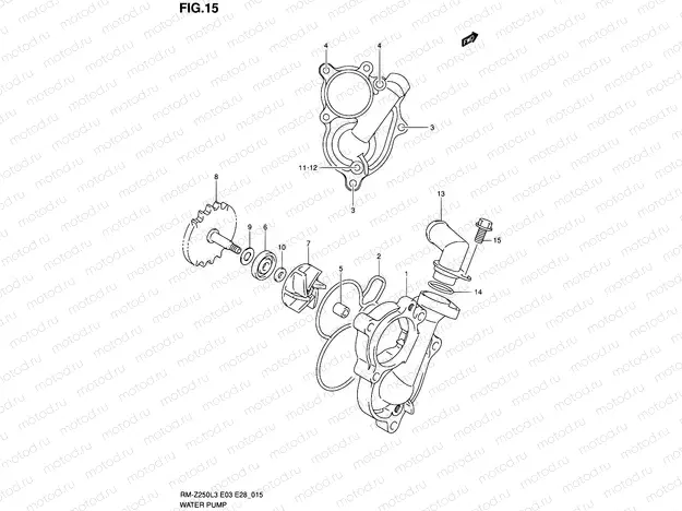 15 - WATER PUMP