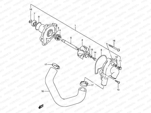 15 - WATER PUMP
