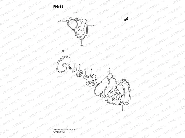 15 - WATER PUMP
