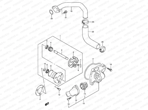 15 - WATER PUMP