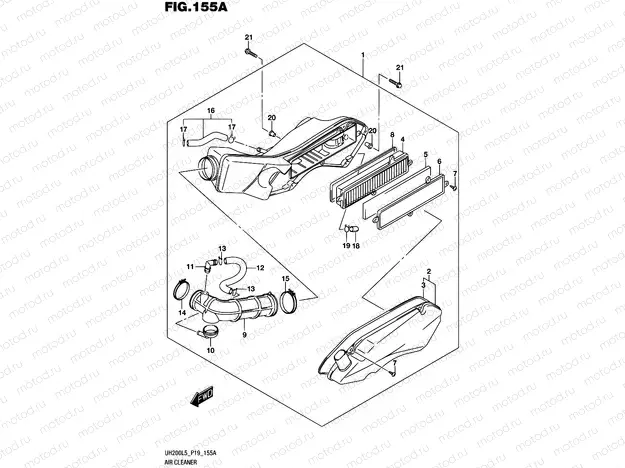 155A - AIR CLEANER