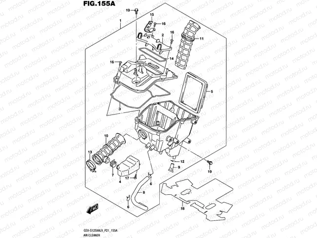 155A - AIR CLEANER