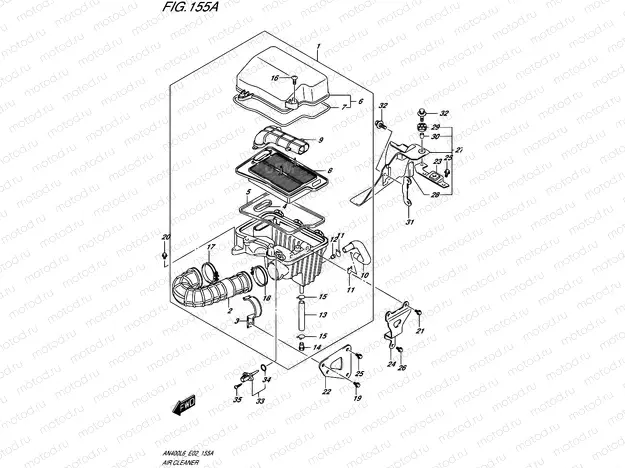 155A - AIR CLEANER