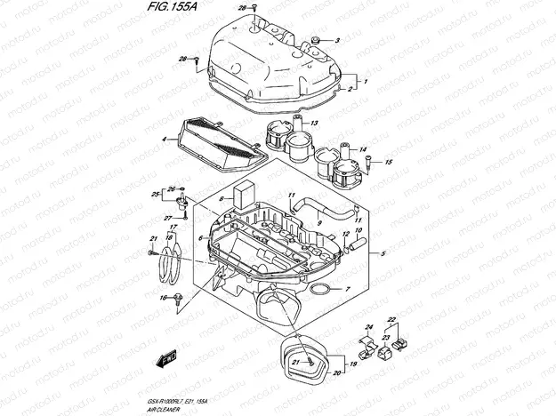 155A - AIR CLEANER
