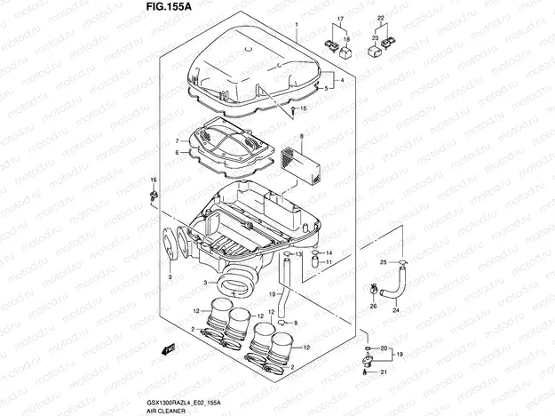 155A - AIR CLEANER