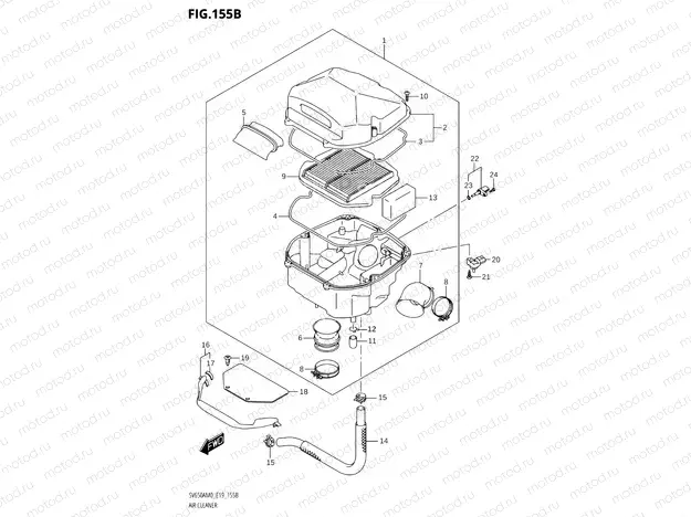 155B - AIR CLEANER