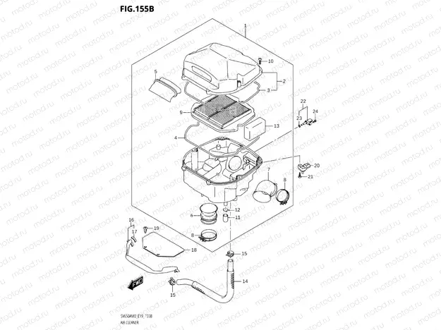 155B - AIR CLEANER