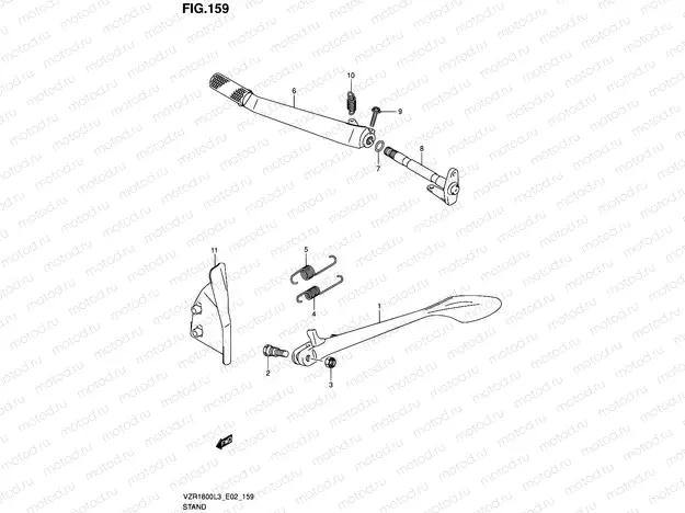 159 - STAND (VZR1800ZUFL3 E19)