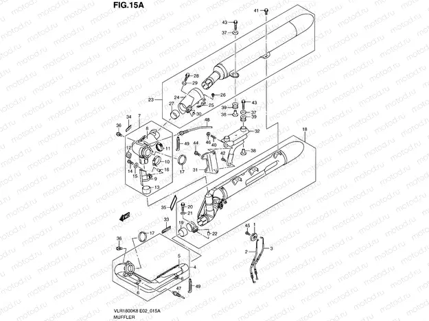 15A - MUFFLER (MODEL L0)