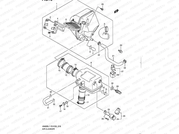 16 - AIR CLEANER