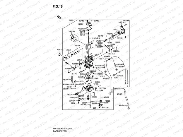 16 - CARBURETOR
