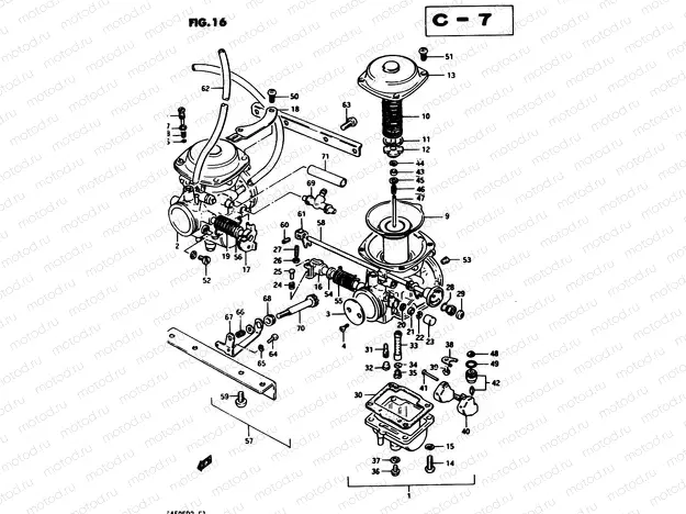 16 - CARBURETOR (MODEL Z)