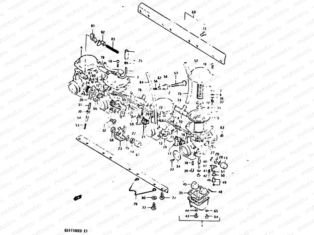 16 - CARBURETOR (MODEL Z)