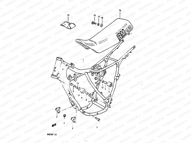 16 - FRAME - SEAT