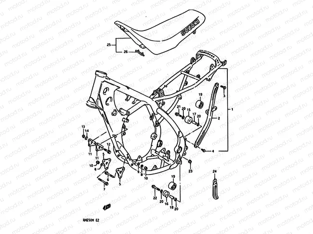 16 - FRAME-SEAT