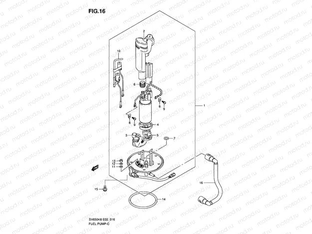 16 - FUEL PUMP