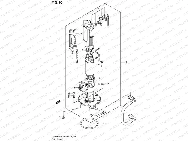 16 - FUEL PUMP