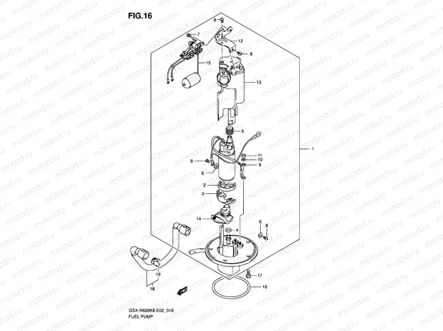 16 - FUEL PUMP