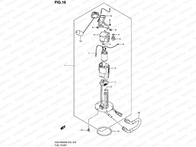 16 - FUEL PUMP