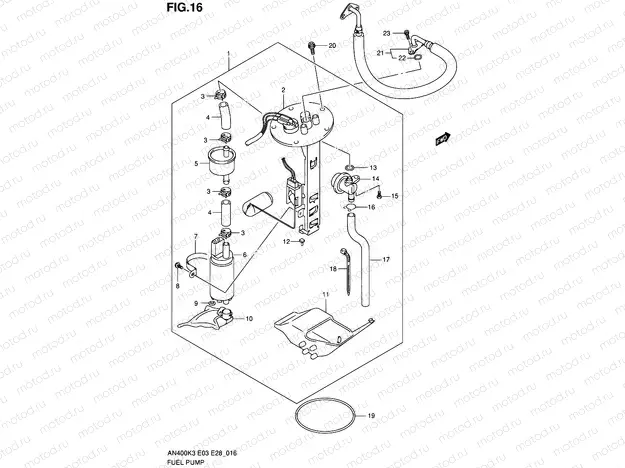16 - FUEL PUMP