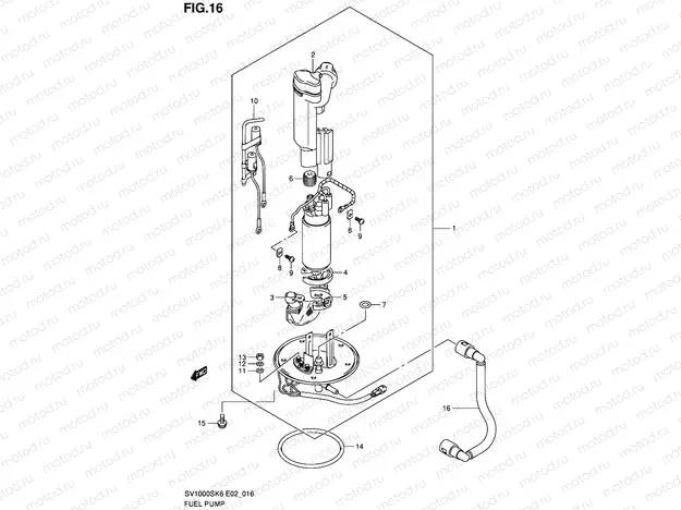 16 - FUEL PUMP