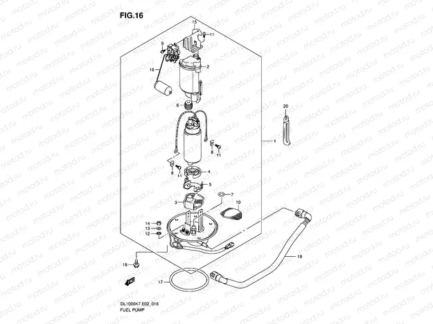 16 - FUEL PUMP