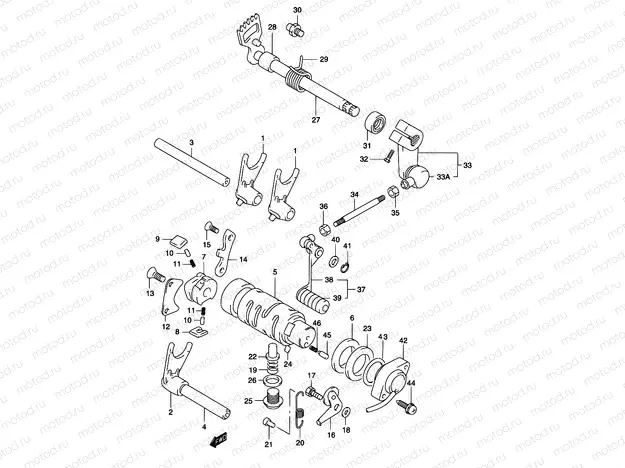 16 - GEAR SHIFTING (MODEL K2)