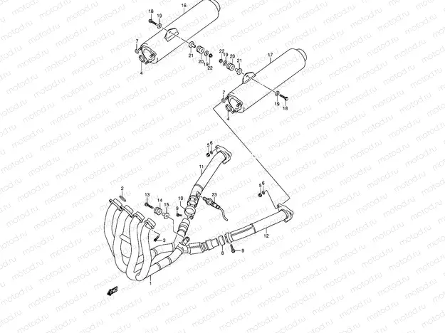 16 - MUFFLER