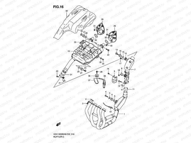 16 - MUFFLER