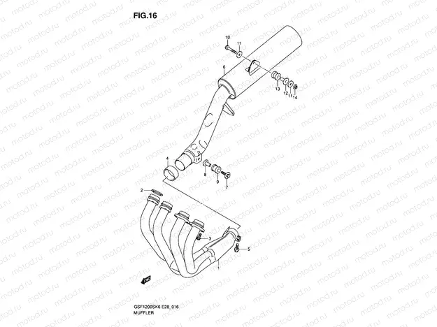 16 - MUFFLER
