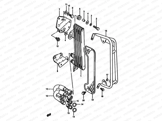 16 - OIL COOLER